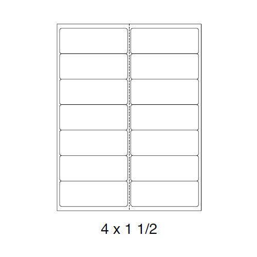 Sheet Laser Labels 4