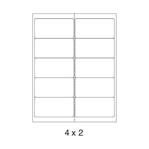 Sheet Laser Labels 4