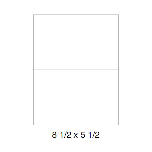 Sheeted Labels 8.5