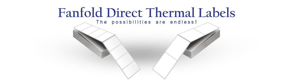 Fanfold Direct Thermal Labels