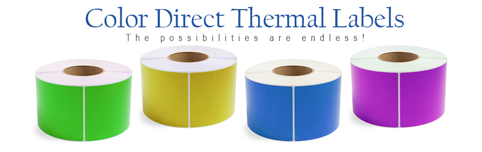 Color Direct Thermal Labels