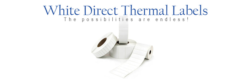 White Direct Thermal Labels