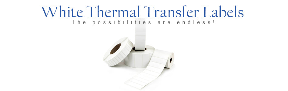 White Thermal Transfer Labels