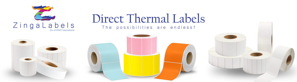 Blank Direct Thermal Labels
