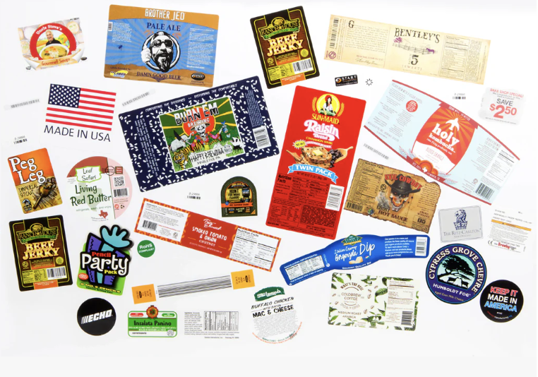 Custom Printed Labels – ZingaLabels.com