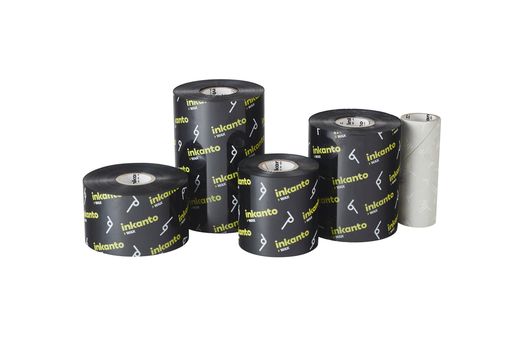 2.17" X 1181 FT (360M) Armor Inkanto AWX FH Wax Ribbons (Inside Ink), 12 Pack/Box